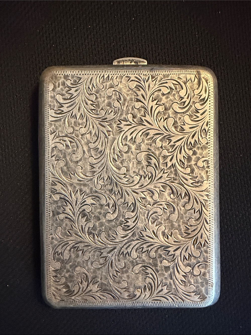 Vintage Silver makeup/cigarette case